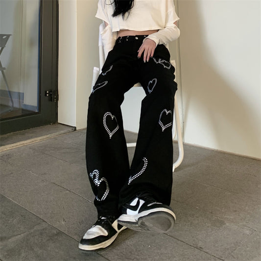 Mage All Over Hearts Jeans