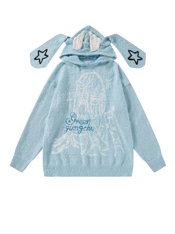 KKYES Bunny Ears Hoodie
