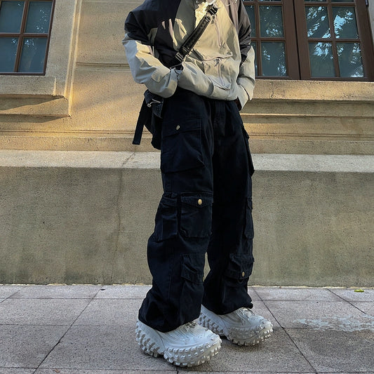 FATEE Multi Pocket Cargo Pants
