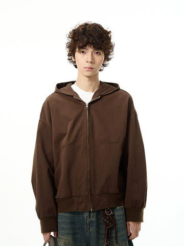 77Fight Essential Autumn Zip-up Hoodie