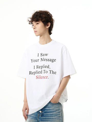 77Fight "Silence" Tee