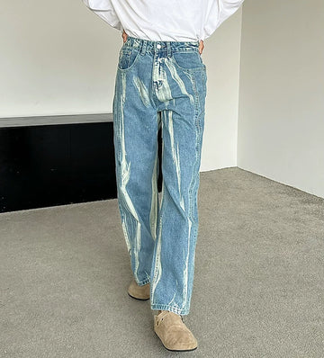 abc Paint Splashes Jeans