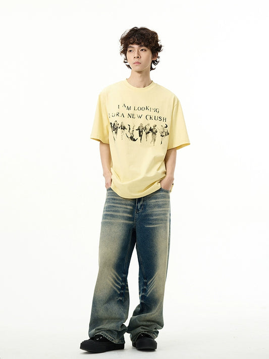77Fight "Looking for a New Crush" Tee