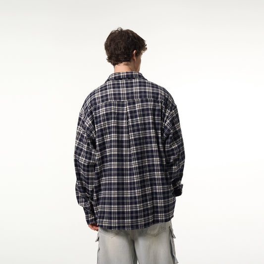 Madwitch Plaid Loose Shirt