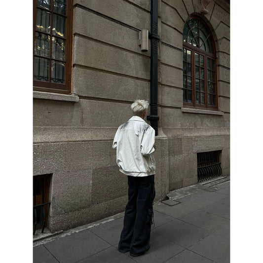 DSTR Smudgy Leather Jacket