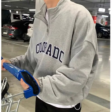 Vatican "Colorado" Turtleneck Zipper Sweatshirt