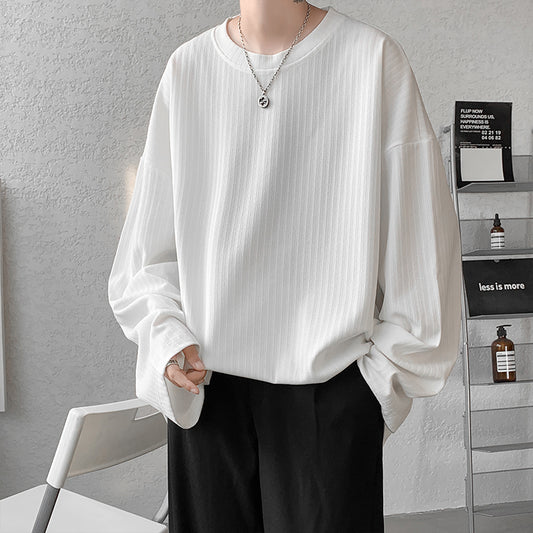 Vatican Essential Striped Crewneck Sweater