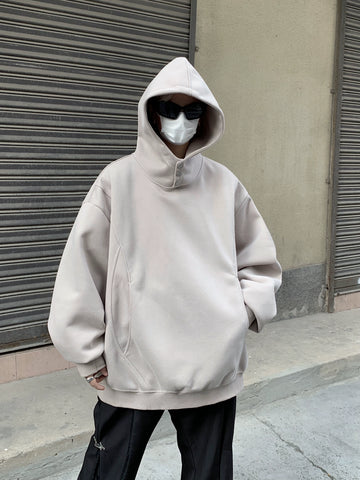 TIA Button Hood Hoodie