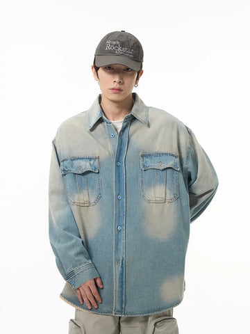 77Fight Washed Denim Jacket