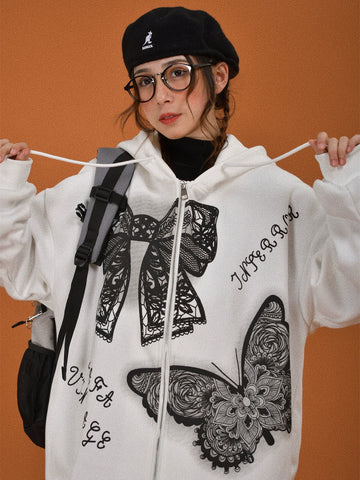 c2 Mandala Icons Zip-up Hoodie
