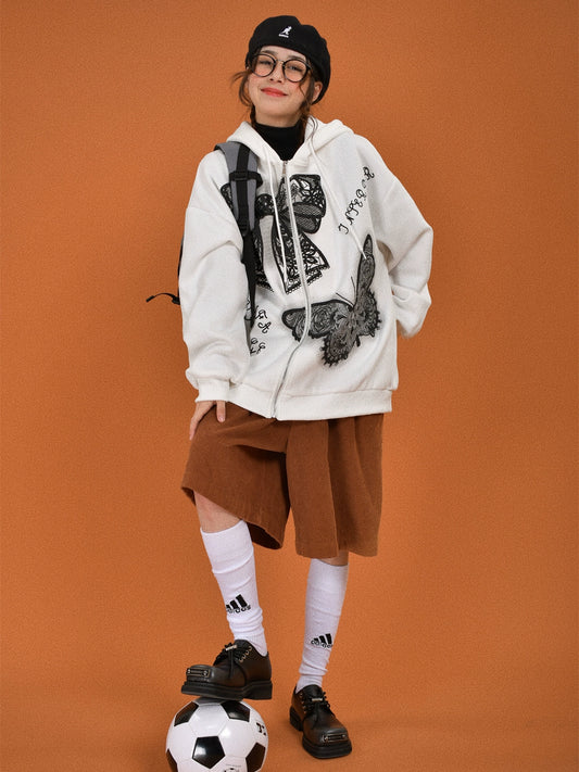 c2 Mandala Icons Zip-up Hoodie