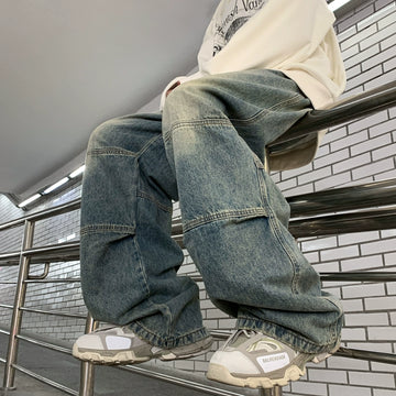 YDS Essential Wide Leg Washed Jeans