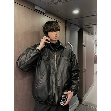 JM Relaxed Leather Jacket