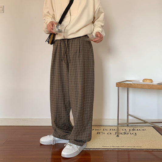 Jian Houndstooth Wide Pants