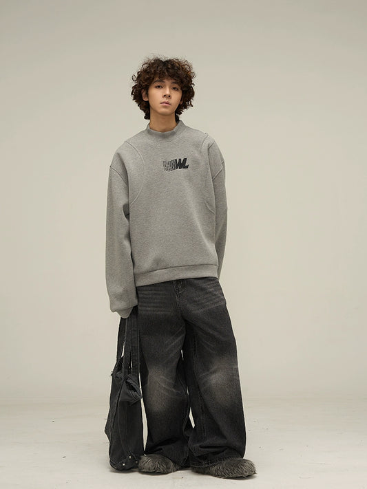 77Fight Half Turtleneck Pullover