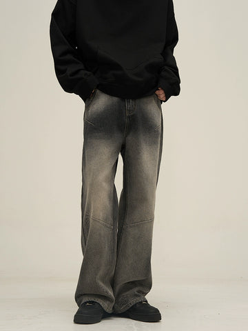 77Fight Smoke Straight Jeans