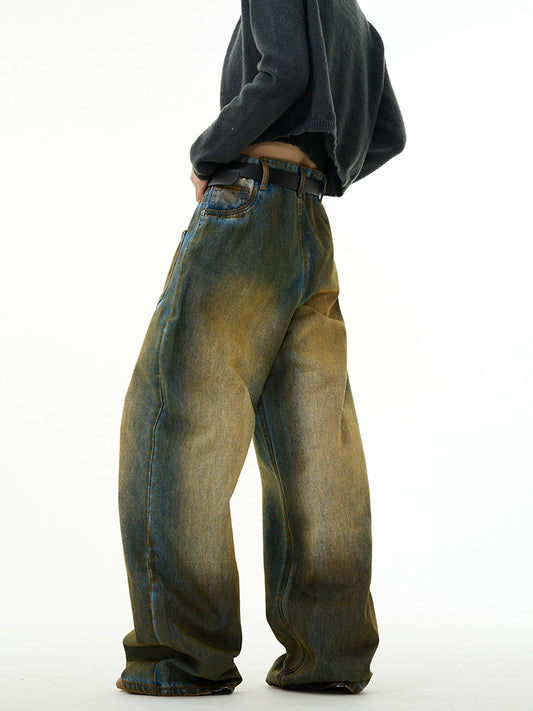 77Fight Rusty Reversed Jeans