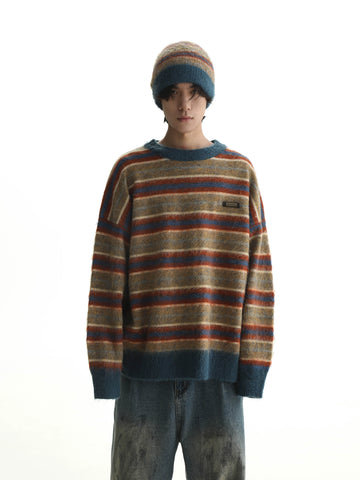 MASONPRINCE Striped Wool hat