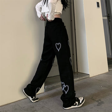 Mage All Over Hearts Jeans