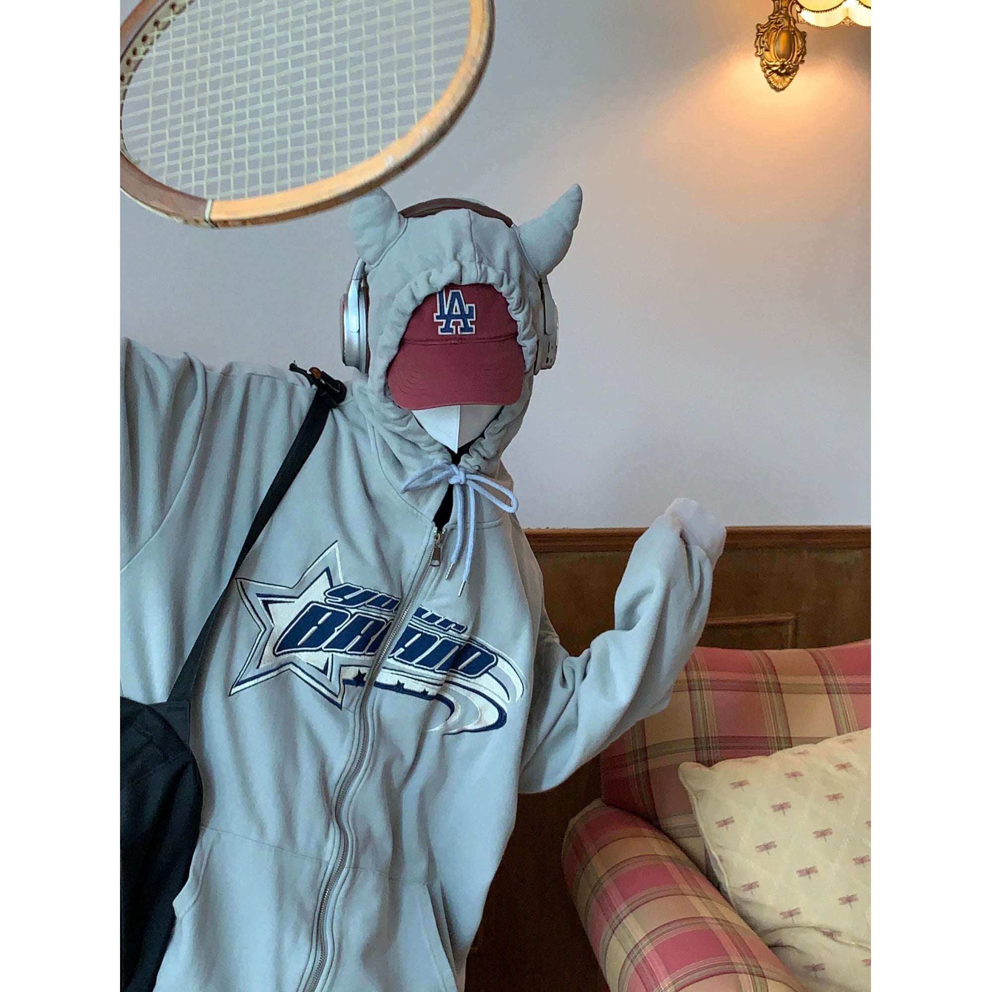 c2 Embroidery Logo Zip-up Hoodie c2 Embroidery Logo Zip-up Hoodie