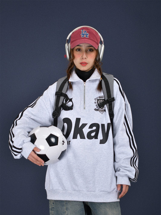 c2 "Okay" Polo Sweater