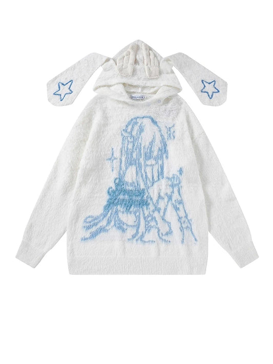 KKYES Bunny Ears Hoodie