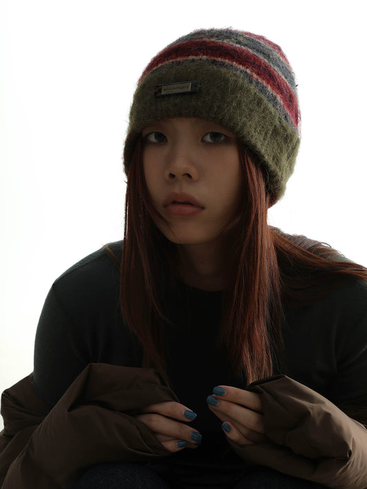 MASONPRINCE Striped Wool hat