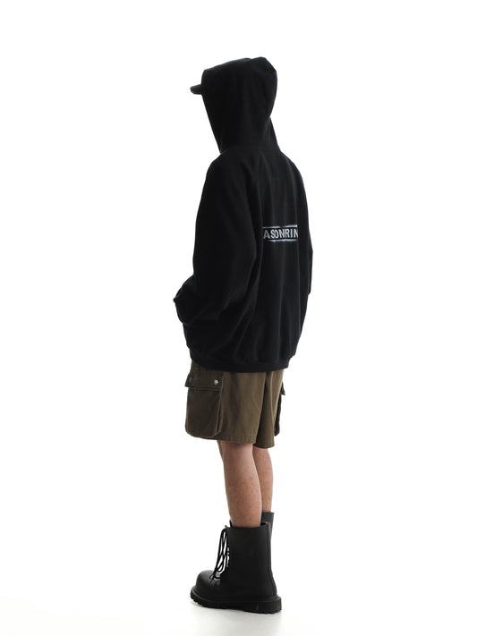 MASONPRINCE Sprayed Label Hoodie