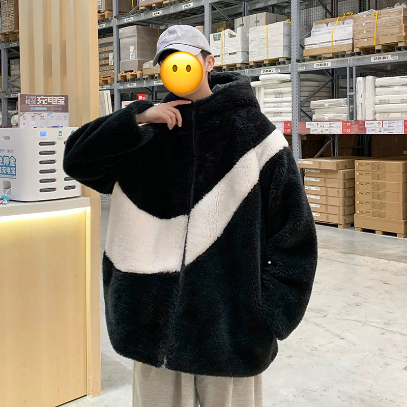 fluffy nike jacket mens