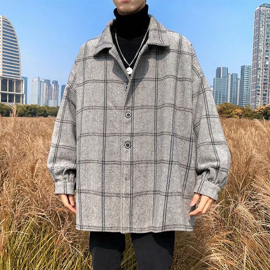 Winter Plaid Coat