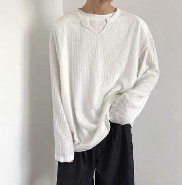 abc Essential Waffle Pullover