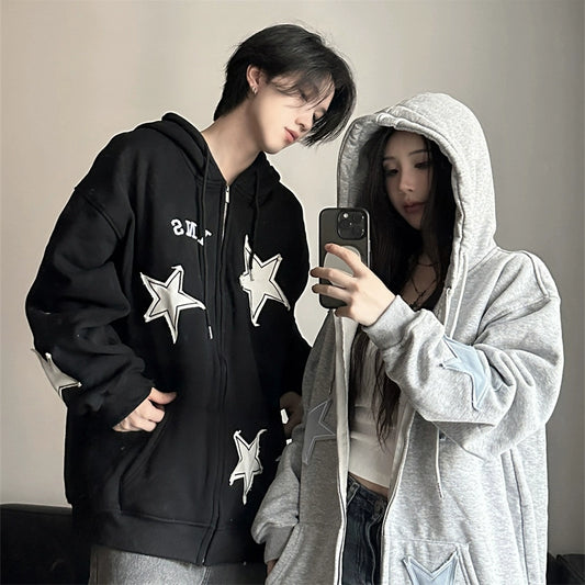 YDS All Over Stars Zip-up Hoodie