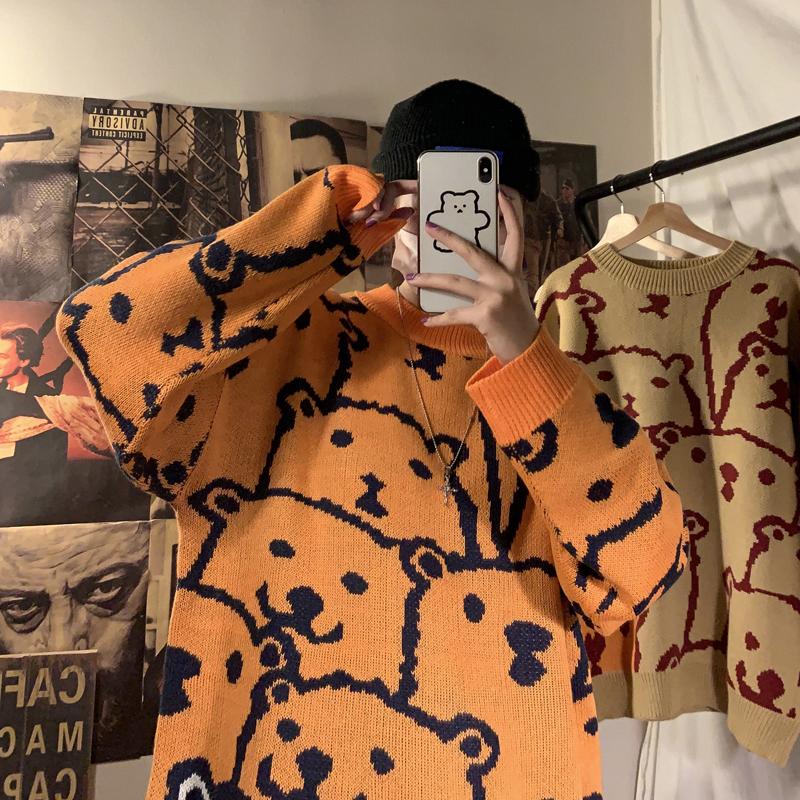 All Over Bear Sweater