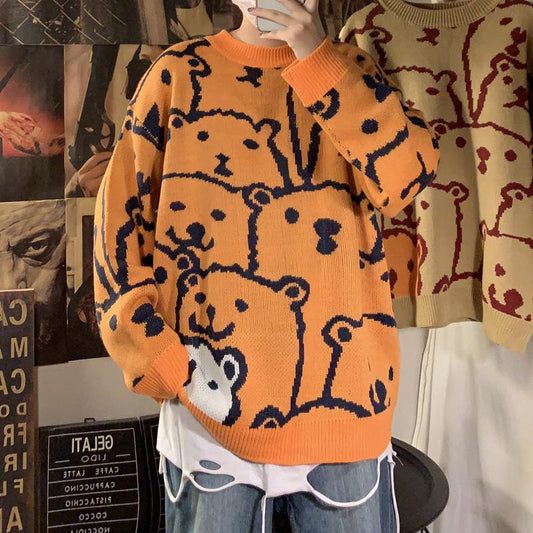 All Over Bear Sweater