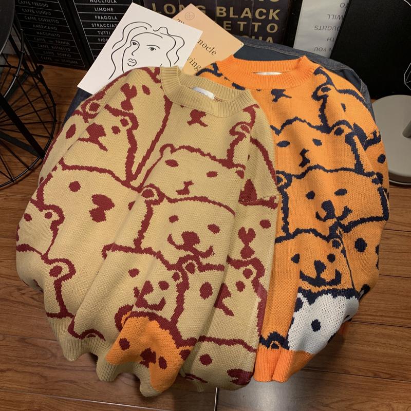 All Over Bear Sweater