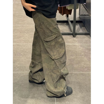 jpq Wide Leg Camo Pants