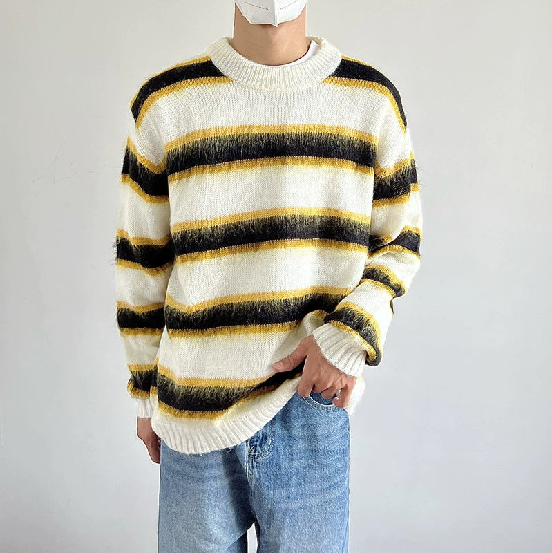 abc Gold Strips Sweater