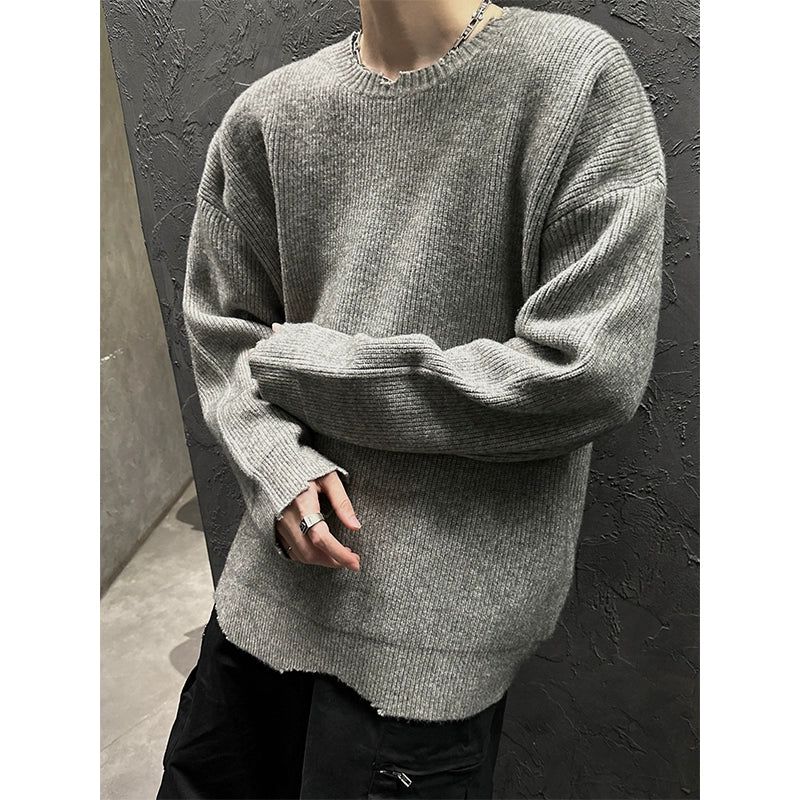 JM Damaged Pullover Sweater