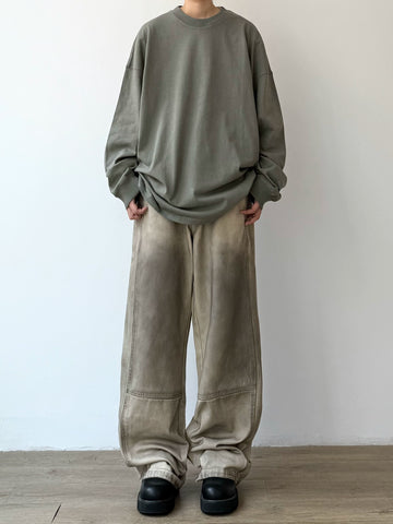 EVER Dirty Casual Long Pants