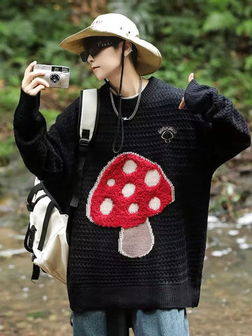 Mage Mushroom Knit Sweater