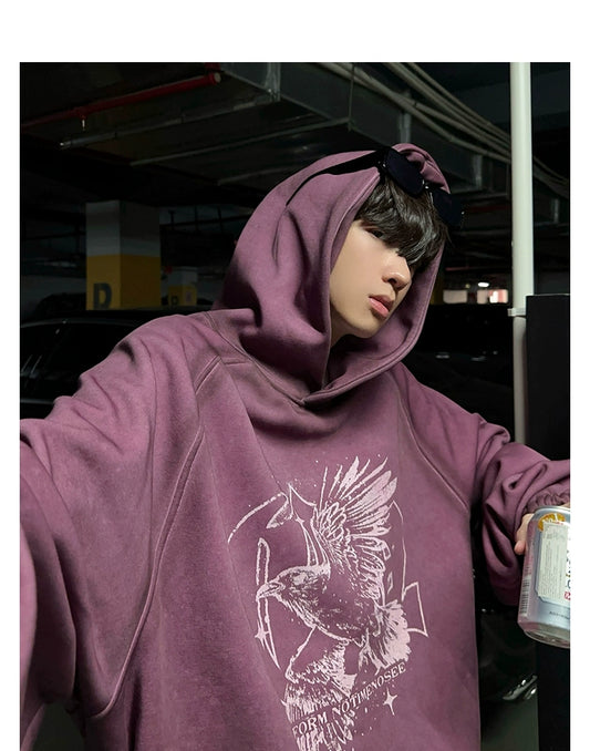 JM Bird Velvet Hoodie