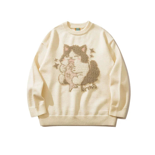 KKYES Cat's Dinner Sweater