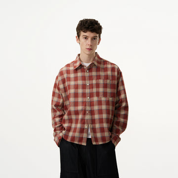 Madwitch Basic Plaid Shirt