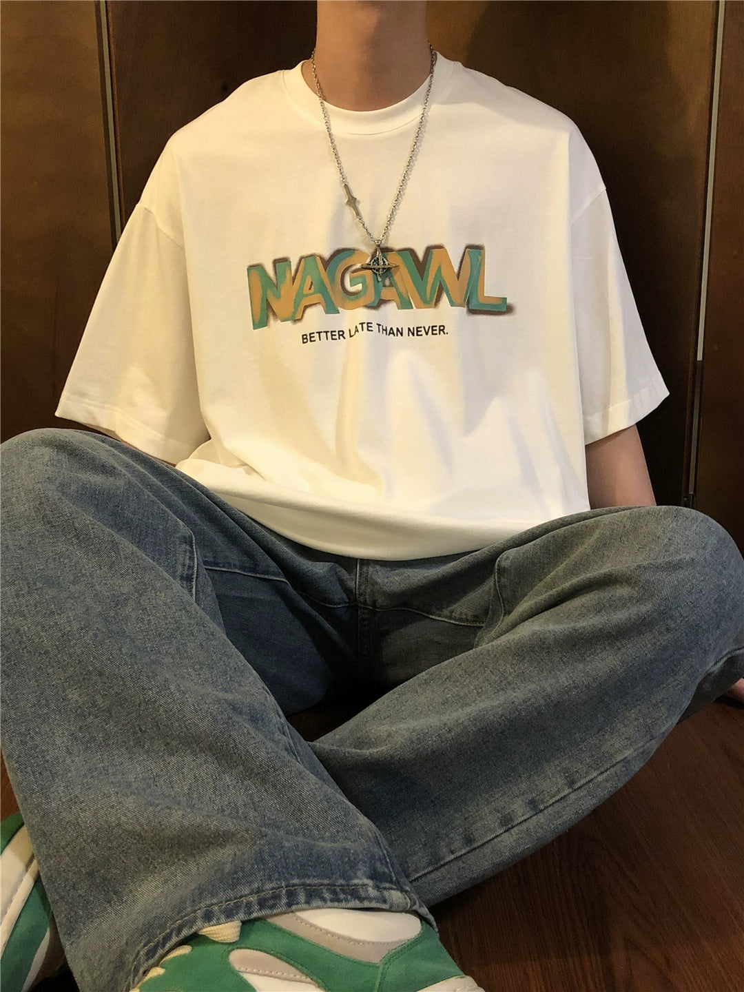 Nagawl "Better Late Than Never" Tee