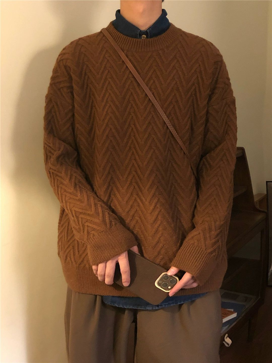 Nagawl Retro Laurel Pullover Sweater