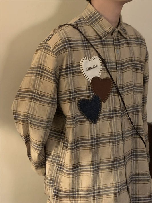 Nagawl Stitched Hearts Shirt