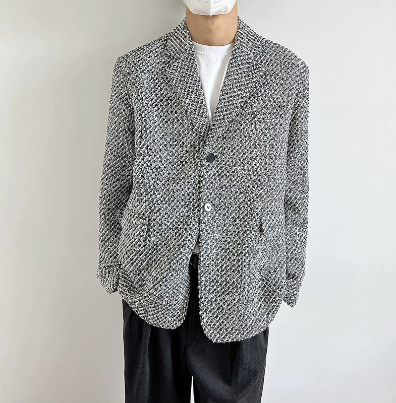 abc Herringbone Blazer Jacket