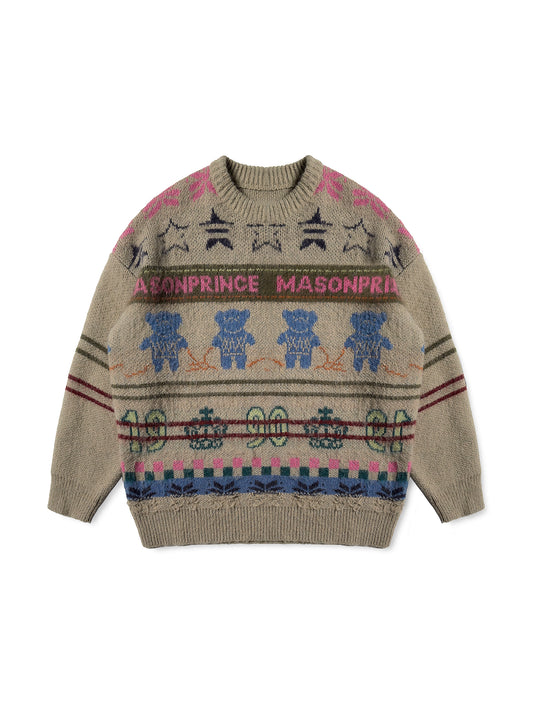 MASONPRINCE Vintage Slot Machine Sweater