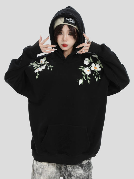 INS Vine Flower Logo Sweatshirt