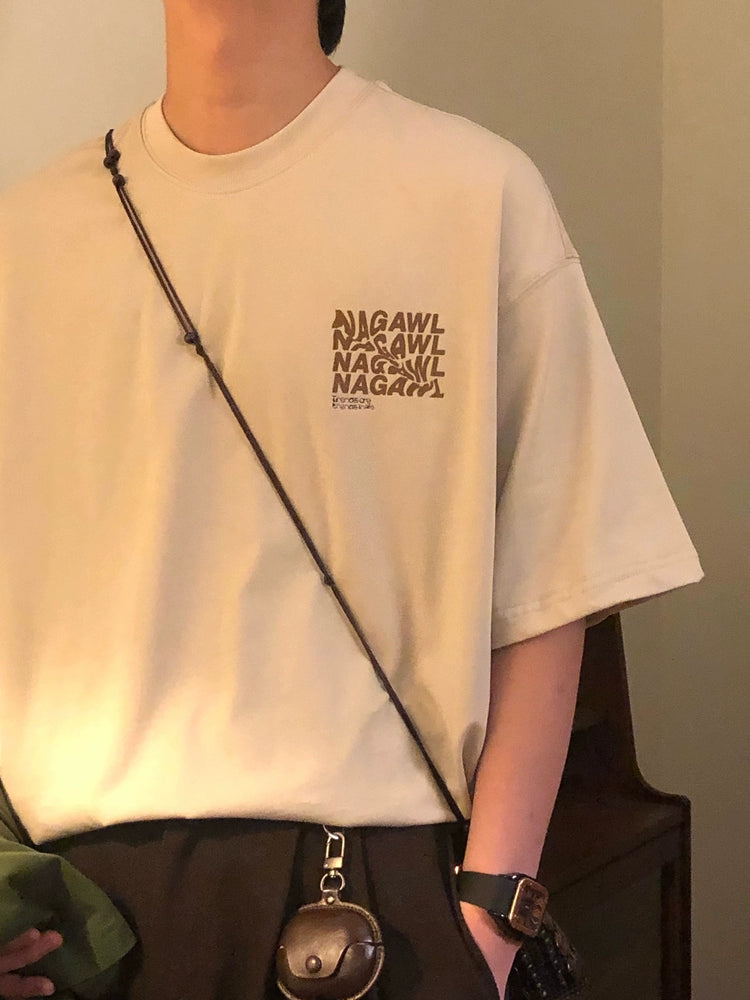 Nagawl Melty Text Tee